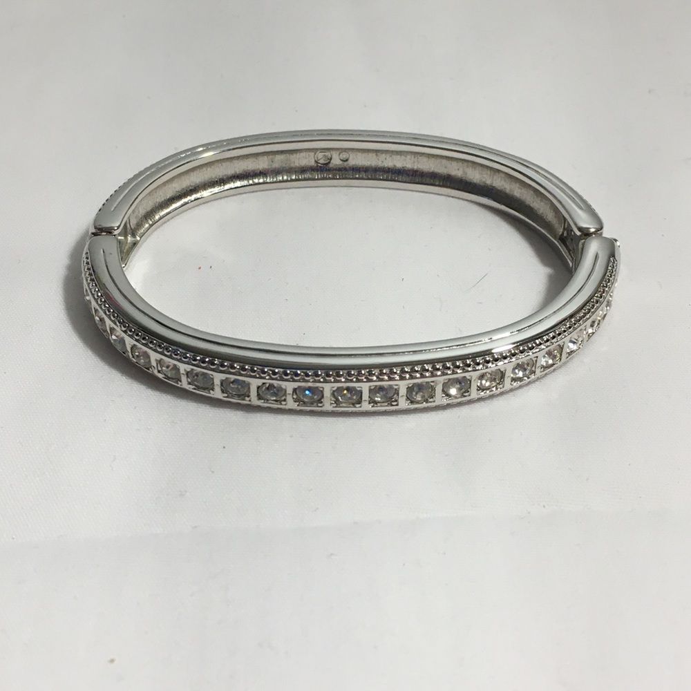 Swarovski Silver Bracelet with Crystal Details